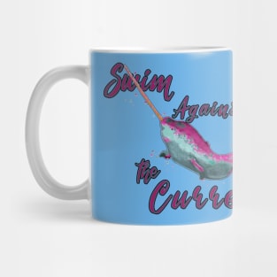 Swim against the current Mug